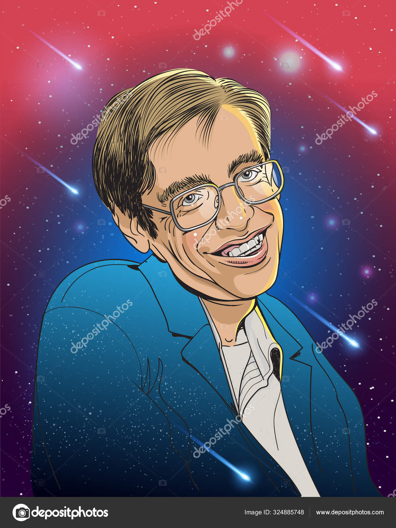 Stephen Hawking Stock Illustrations – 29 Stephen Hawking Stock  Illustrations, Vectors & Clipart - Dreamstime