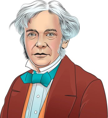 Michael Faraday clipart