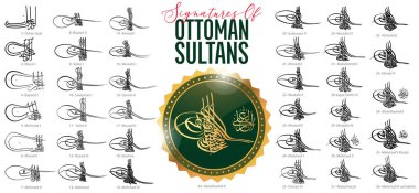 Signatures of Ottoman sultans