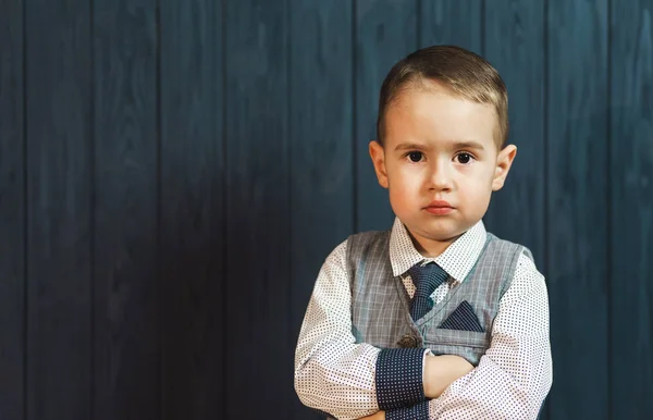 Retrato de garoto elegante — Fotografia de Stock