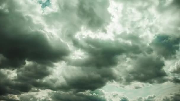 Epikus ég felhők Timelapse — Stock videók