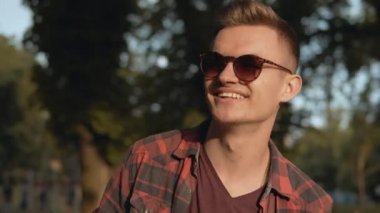 Seksi Hipster portresi