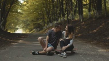 Eğleniyor hipsters Çift