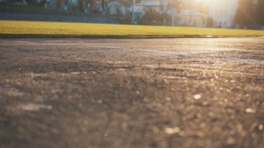 Kadın Jogger çarpılar çizgi