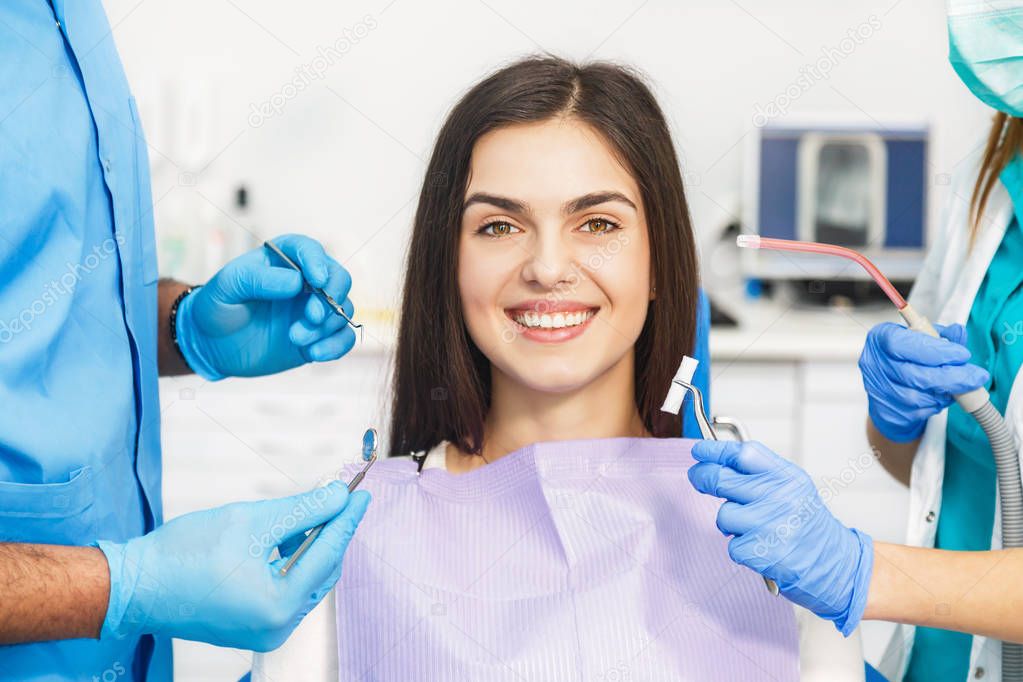 Getting Ready To Start Dental Examination