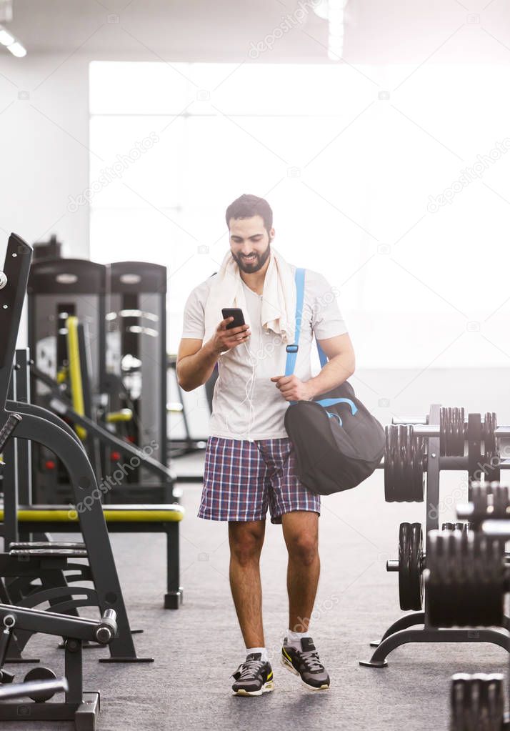 Man in the Gym
