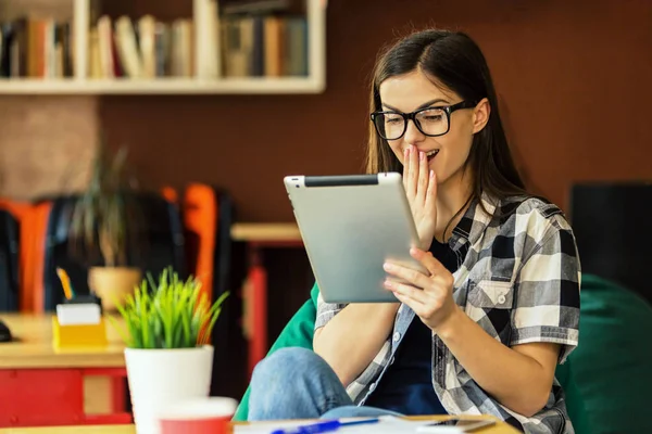 Éxito Tecnología empresarial — Foto de Stock