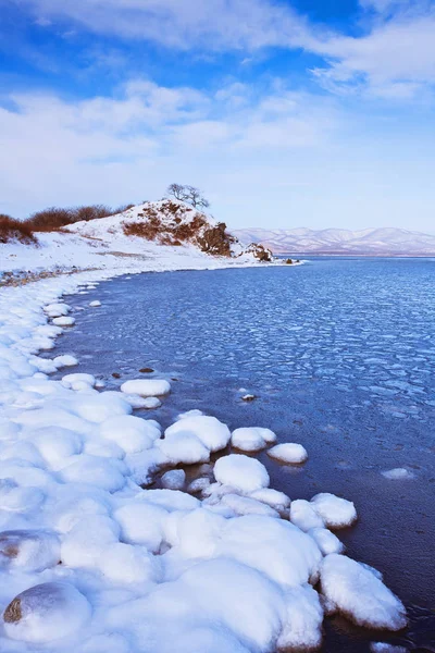 Beautiful Winter Nature Primorsky Territory Vladivostok Russia — Stock Photo, Image