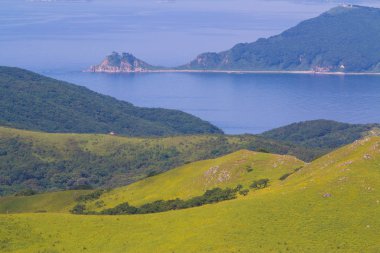 Deniz manzarası çok güzel.
