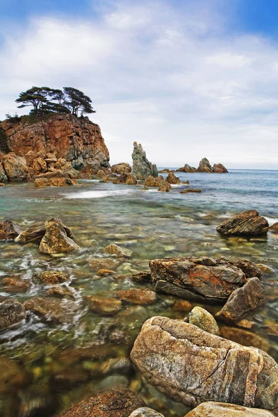 Mysterious Island Blue Sea — Stock Photo, Image