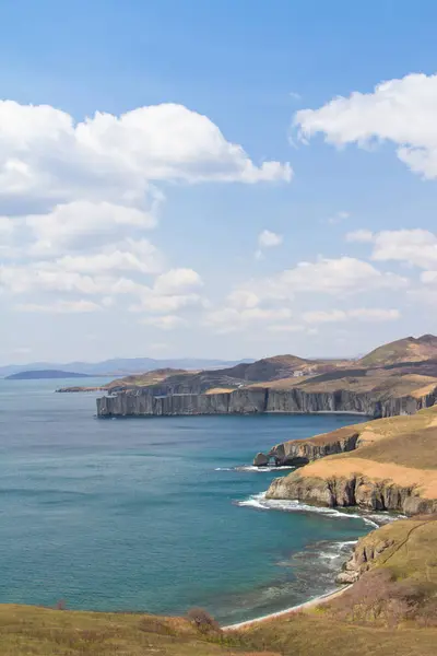 Vista Panorámica Del Paisaje Marino Primavera —  Fotos de Stock