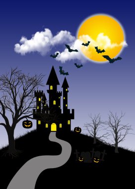 Cadılar Bayramı tebrik kartı