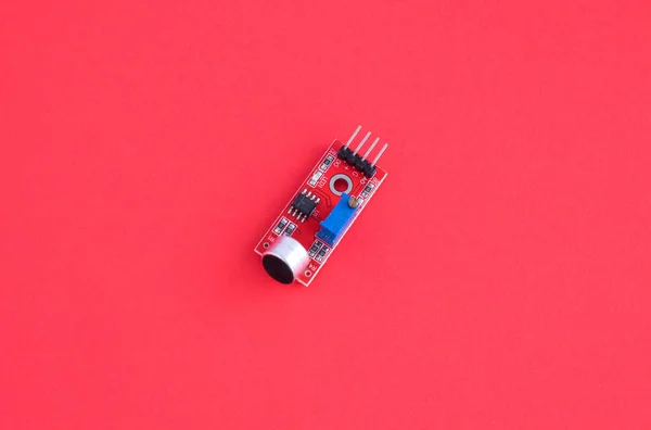 High Sensitivity Sound Microphone Sensor Detection Module For Arduino — Stock Photo, Image