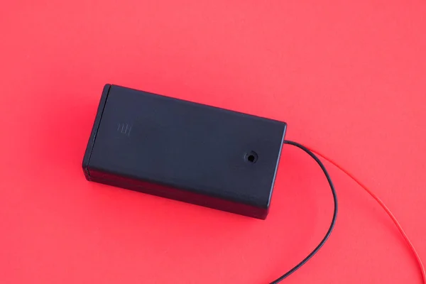 2 Aa Batarya Depolama Kutusu Plastik Kutu Tutucu ve 2 x Aa Batarya Lehim Kara Lehçesi