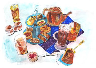 tatlı tablo çizimi