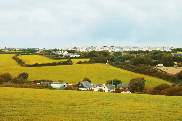 Platteland in Cornwall, Verenigd Koninkrijk — Stockfoto