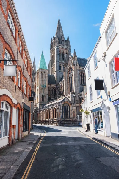 Historical center in Truro, Cornwall, UK — Stock Photo, Image