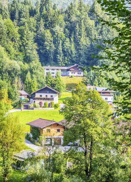 Краєвид в селі Mariastein, Австрія — стокове фото