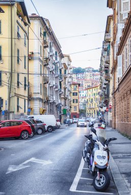 La Spezia tipik sokak