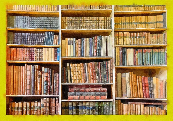 Background from old books — Stock Photo, Image