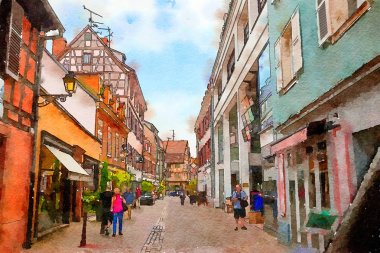 Colmar şehir, Fransa