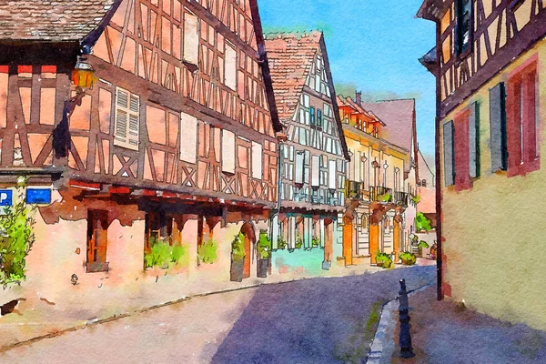 Colmar town, France — Stock Photo, Image