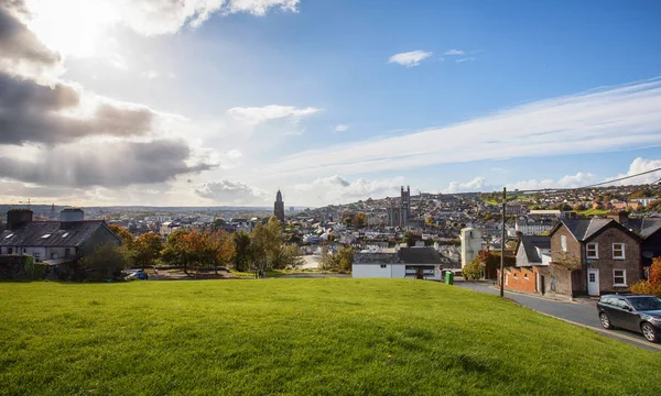 Panorama över gamla delen av Cork, Irland — Stockfoto