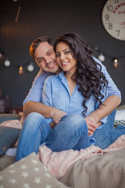 Retrato Una Pareja Romántica — Foto de Stock