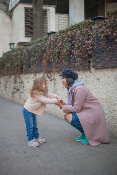 Mère Fille Happy Famille — Photo