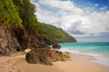 Bali plajı güzel ada