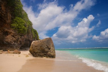 Bali plajı güzel ada