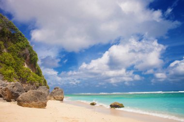 Bali plajı güzel ada