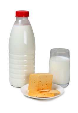 Peynir ve süt cam