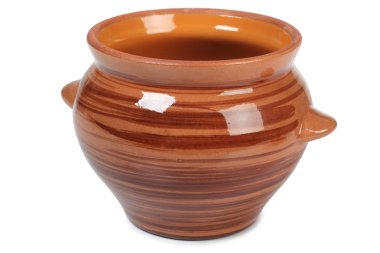 Beyaz seramik tencere