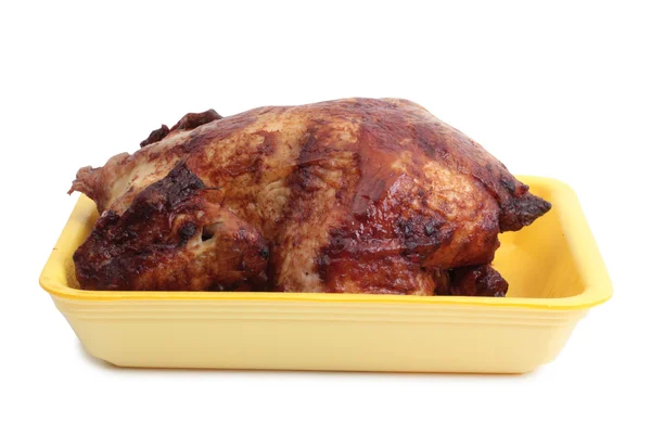 Chicken meat on white — Stok fotoğraf