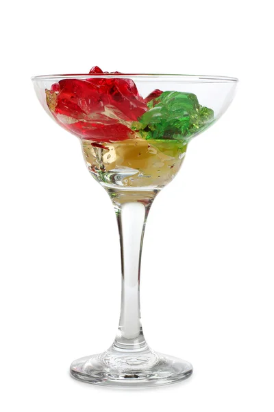 Coctail martini på vit — Stockfoto