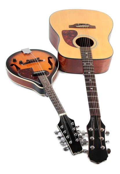 Mandolin és gitár — Stock Fotó