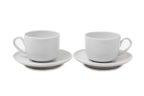 Taza de café en blanco —  Fotos de Stock