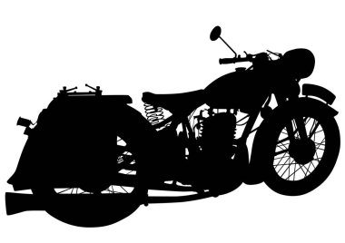 Beyaz Vintage Bisiklet