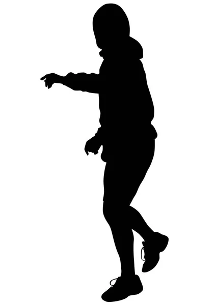 Les gens du hip hop dansent — Image vectorielle