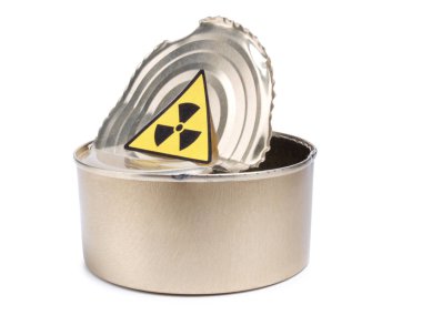 Can and radiation clipart