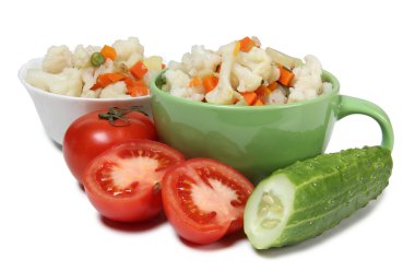 tabakta sebze çorbası