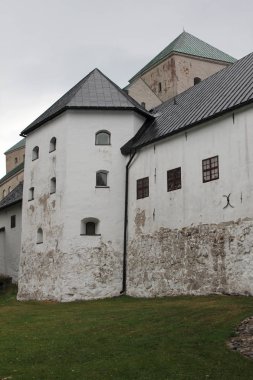Sonbahar park ve gökyüzü