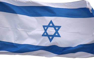 Beyaz İsrail bayrağı
