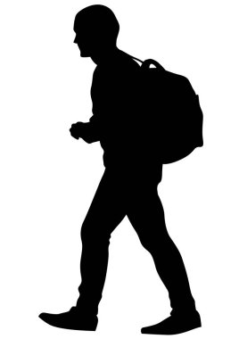 Backpacker sırt çantası ile