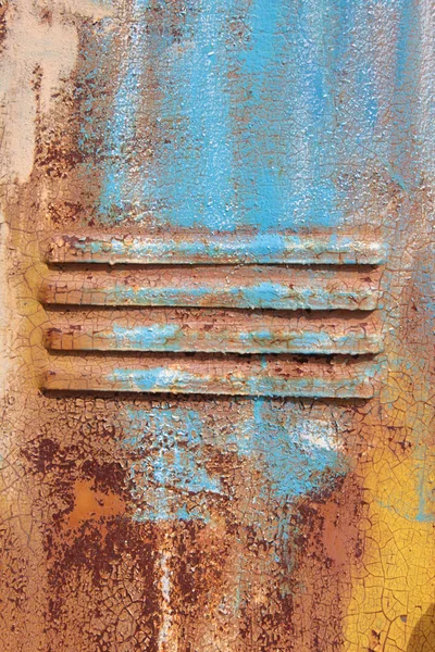Demir eski duvar arka plan — Stok fotoğraf