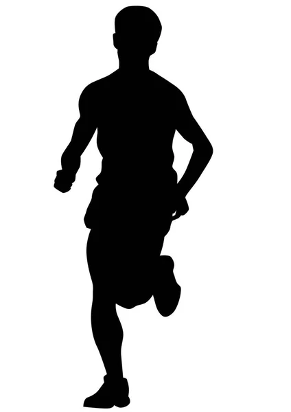 Running Man 7 — Stockvektor
