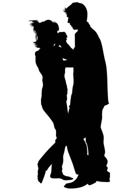 Dansçı çiftler beş tango