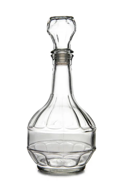 Empty brandy jars on white — Stock Photo, Image