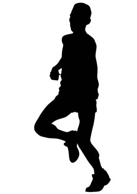 Çalışan spor adam beş